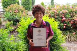 2019-03-01 Inverpine volunteer receives community honour.jpg 2019-03-01 Inverpine volunteer receives community honour.jpg